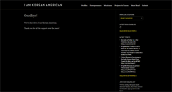 Desktop Screenshot of iamkoreanamerican.com